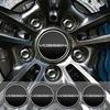 4Pcs 45mm 56mm 60mm 65mm VOSSEN Logo Car Stickers for Blank Car Wheel Center Caps Emblem Rim Hub Cover Badge Styling Accessories