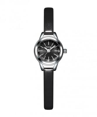 [FOCE LADY] FOCE LADY 18мм Женские черные кожаные часы FM1905L-BK