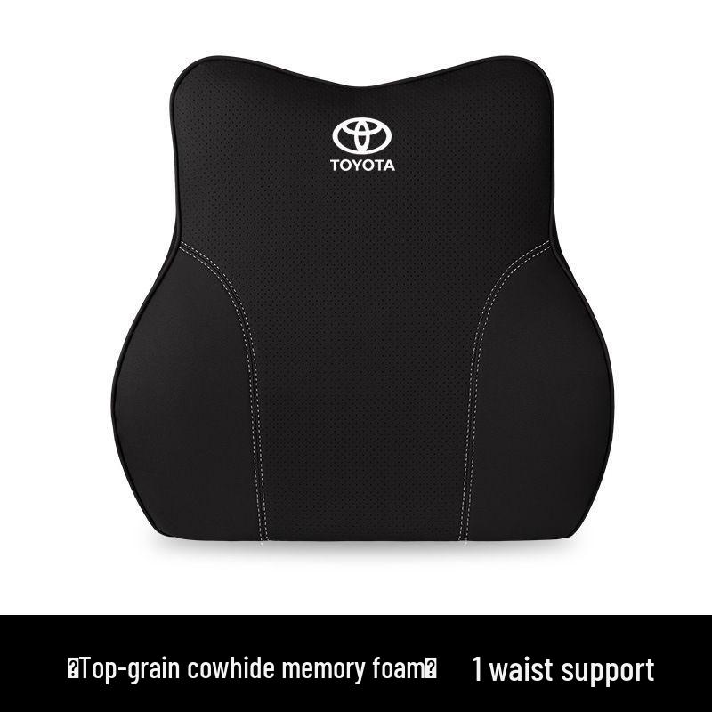 Подушка для подголовника и поясничной поддержки автомобиля для Toyota Corolla, RAV4, Camry, Highlander, Avalon