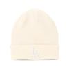 Кепка New Era MLB Knit Tonal LA Free Basic Cuff Los Angeles, Цвет, Кремовый, Вязаная, Кремовый