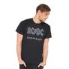 Черная футболка унисекс AC DC Back Black
