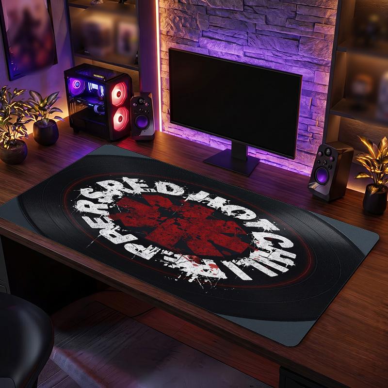 Red Hot Chili Peppers Print Large Mouse Pad Smooth Surface Anti?Slip Desk Mat For Gaming Office Laptop Decoration
