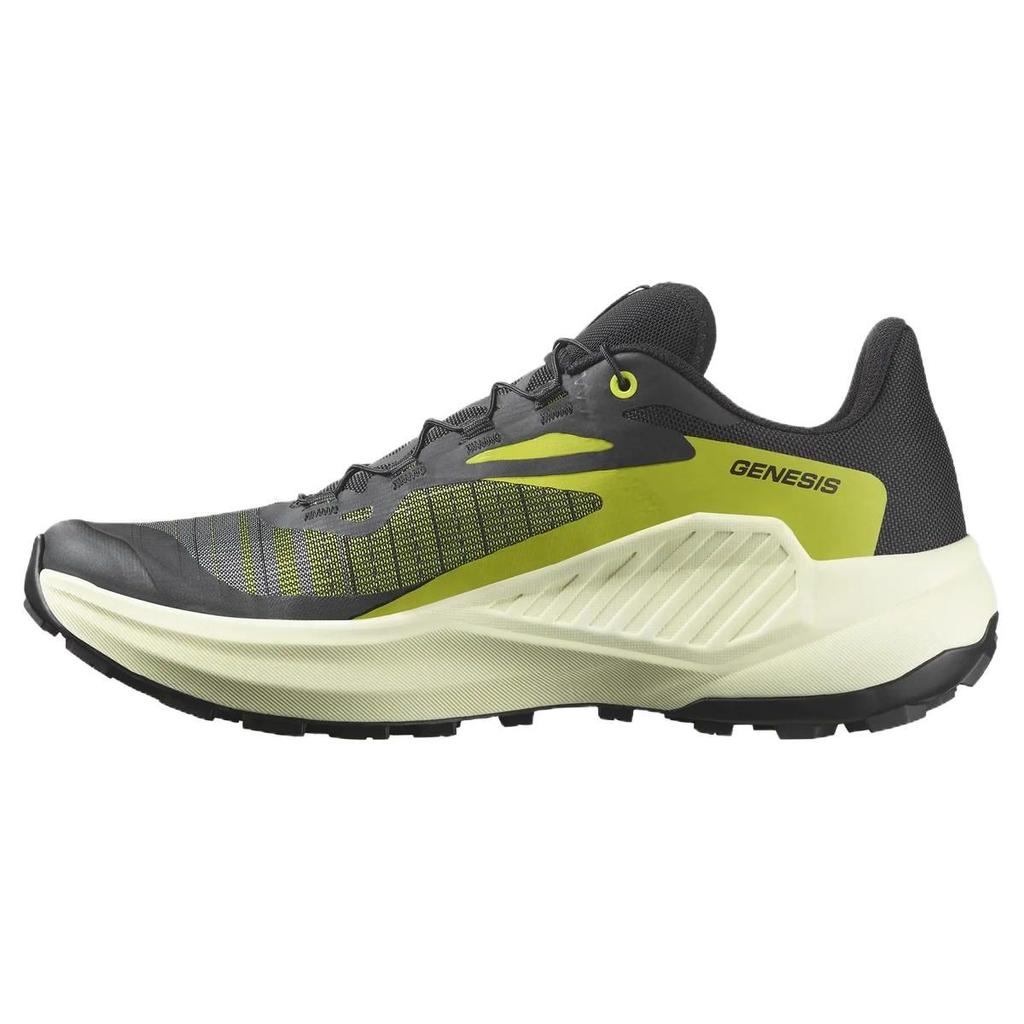 SALOMON Genesis Черные Прозрачные Желтые Мужские Кроссовки Sulphur-Spring L47443100