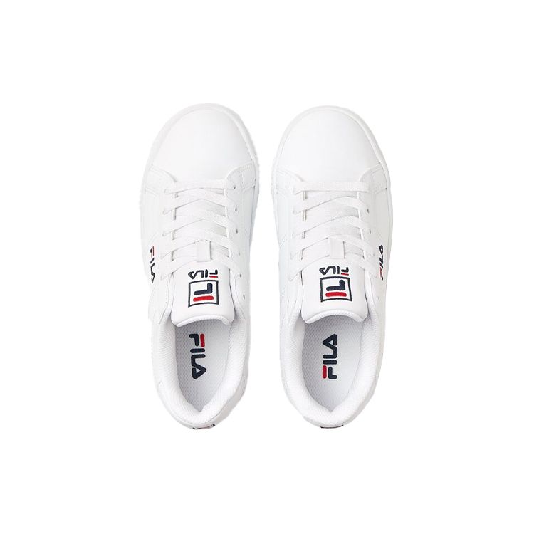 Fila Panache 19 Ткань Синтетическая кожа Низкие кроссовки Женские кроссовки Белый 5CM00772-125