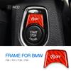 Carbon Fiber Engine Start Stop Button Sticker for BMW 3 4 Series F30 F31 F32 F33 F82 F83 M2 M3 Interior Trim Accessories
