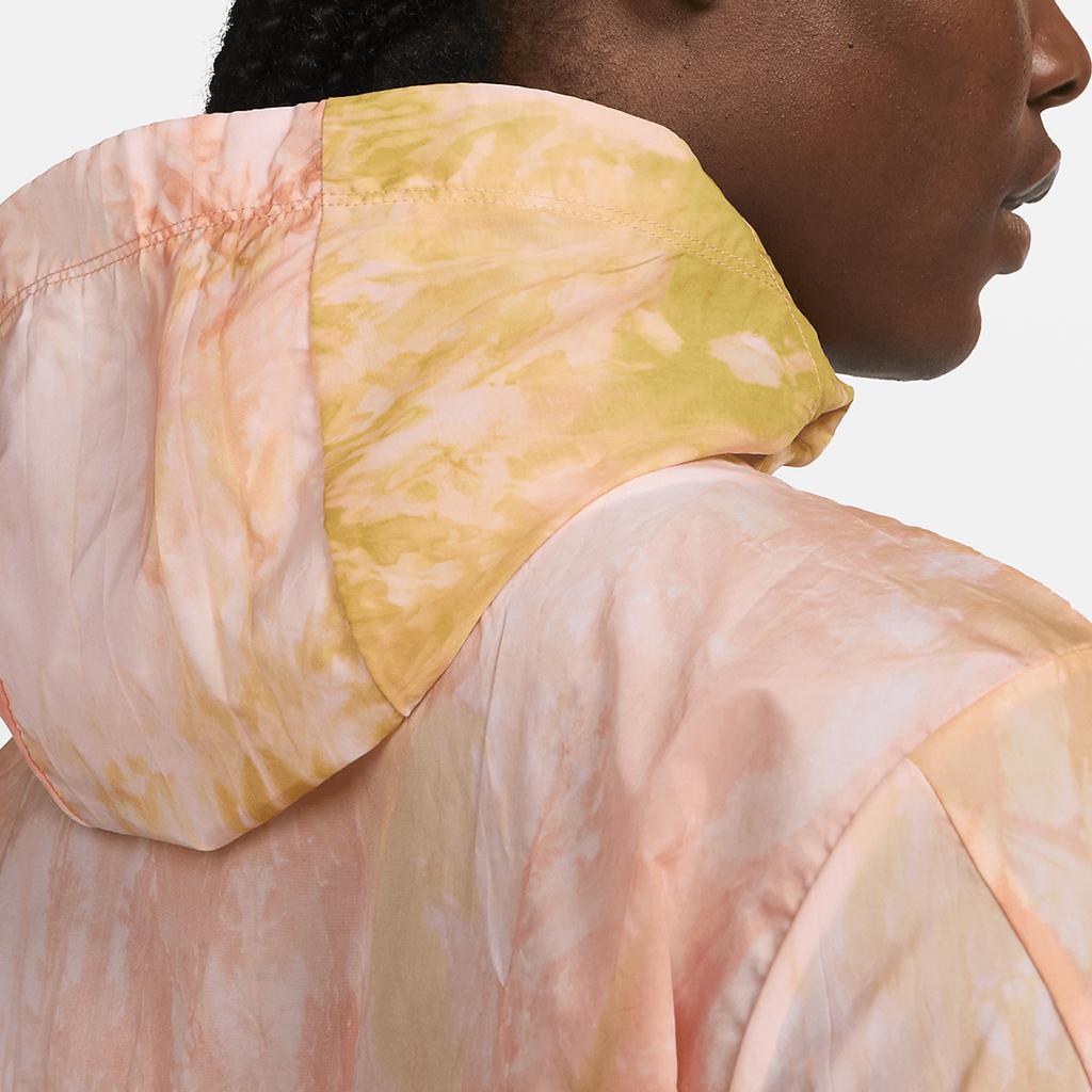 Nike Repel Hooded Breathable Comfortable Long Sleeve Jacket Women Jackets Yellow DX1042-611