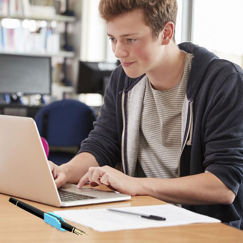 Clipboard Pen Holder Silicone Car Pen Holder Portable Pencil Holder Durable Pen Organizer For Home Desk School