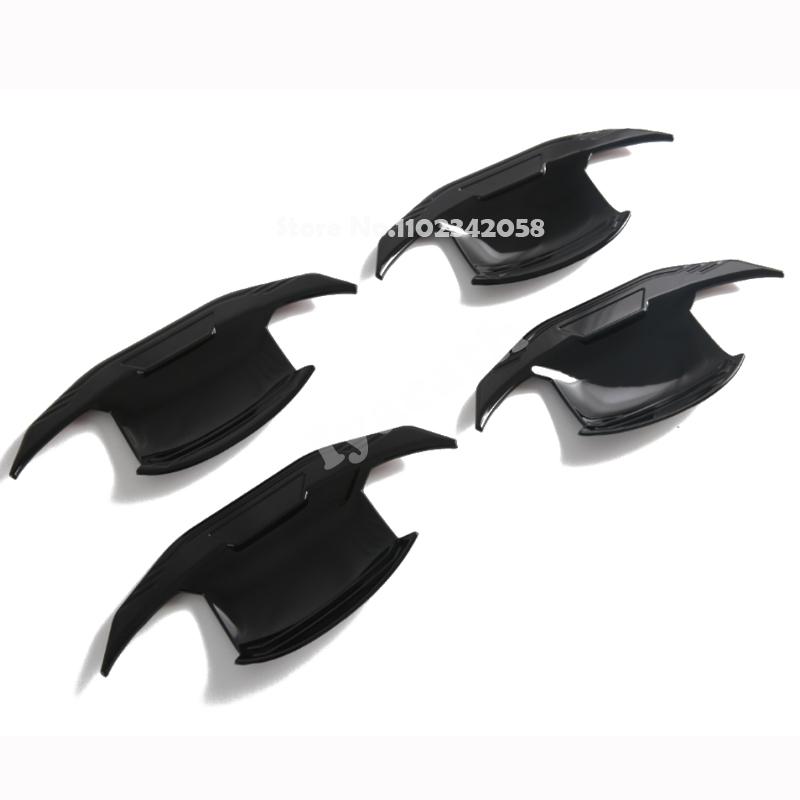 For MG 4 MG4 EV 2025 2026 ABS carbonfiber black Exterior door handle bowl cover charge panle rearview mirror cover Accessories