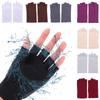 Spring Autumn Thin Short Summer Mittens Sun Protection Sports/Driving/Biking Half Finger Gloves