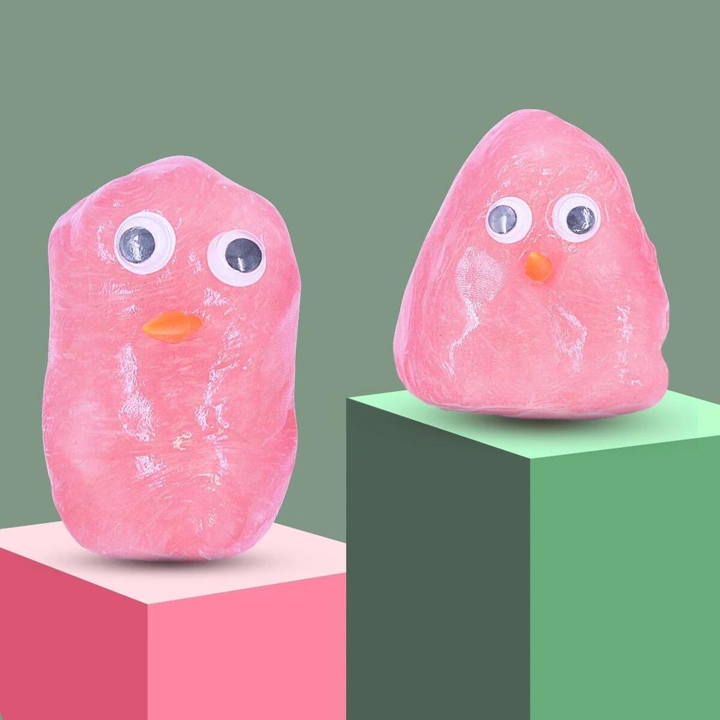 Жидкий стеклянный грязевой слайм, DIY ручная работа, забавный, снимающий стресс, без запаха, прозрачный цветной слайм, забавная игрушка ручной работы