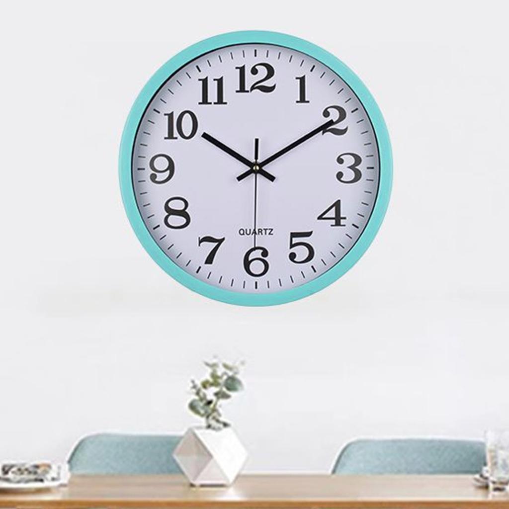 Настенные часы, бесшумные, без тиканья, высококачественные, круглые, с кварцевой батареей, без батареи