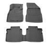 Коврики 3D (5 шт) для Nissan Note 2012-2020 гг