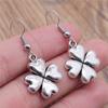 Plant Four-Leaf Clover Cactus Drop & Dangle Earring Men Jewellery Mother's Day Cute Cheap Cute Stuff
