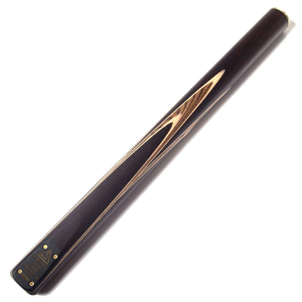 CUESOUL Handcrafted Jointed Snooker Cue with Extension and Aluminum Cue Case 57" 3/4 (D307)