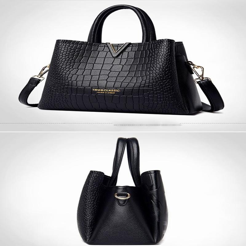 Модная женская сумка через плечо для матери, женская сумка через плечо из высококачественной кожи