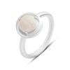 Серебряное кольцо с опалом 0.906ct, вес изделия 3,19 гр (2169925)