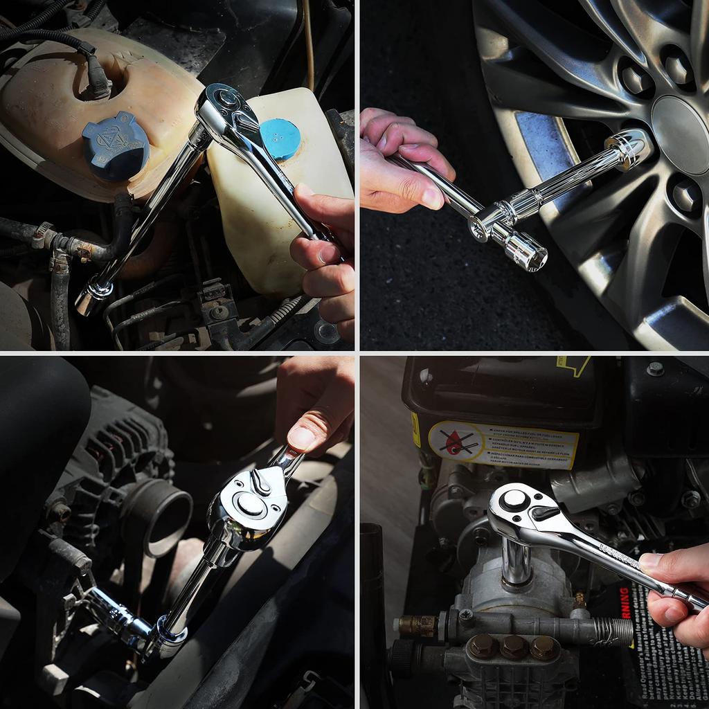 WORKPRO торцевой ключ с углом привода 32 предмета гаражный инструмент быстросъемный храповой механизм включает в себя набор инструментов для хранения железа мотоцикл автомобильный набор инструментов для обслуживания,