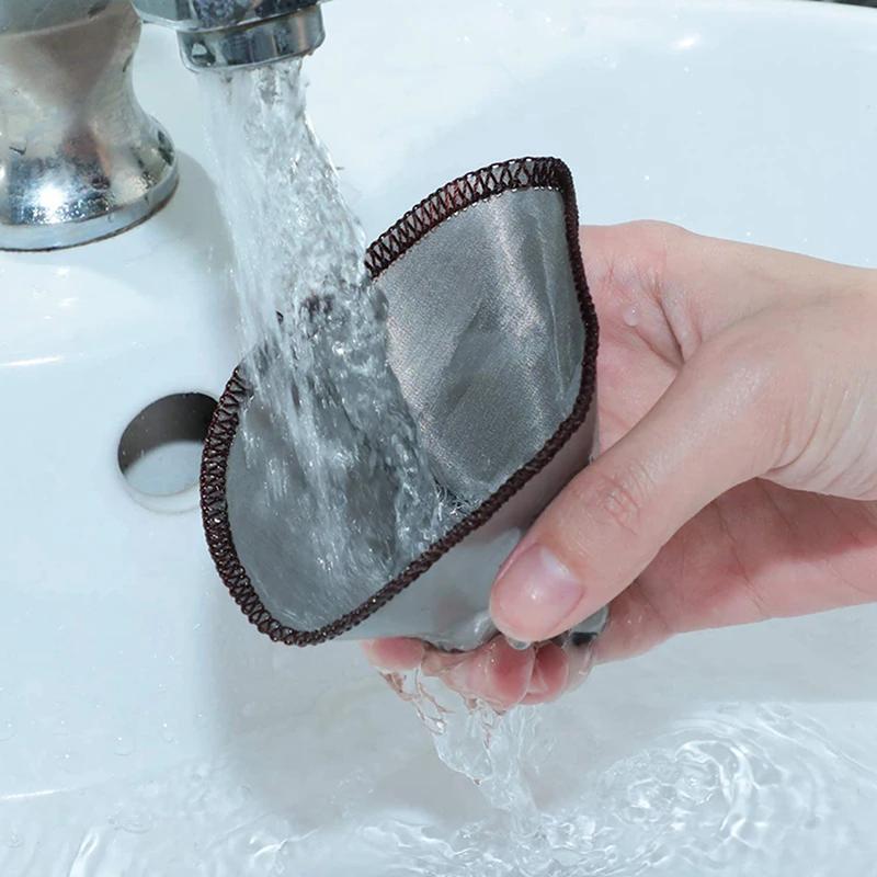 Многоразовый фильтр для кофе с мелкой сеткой из нержавеющей стали, универсальный фильтр для кофе с капельным конусом, безбумажный