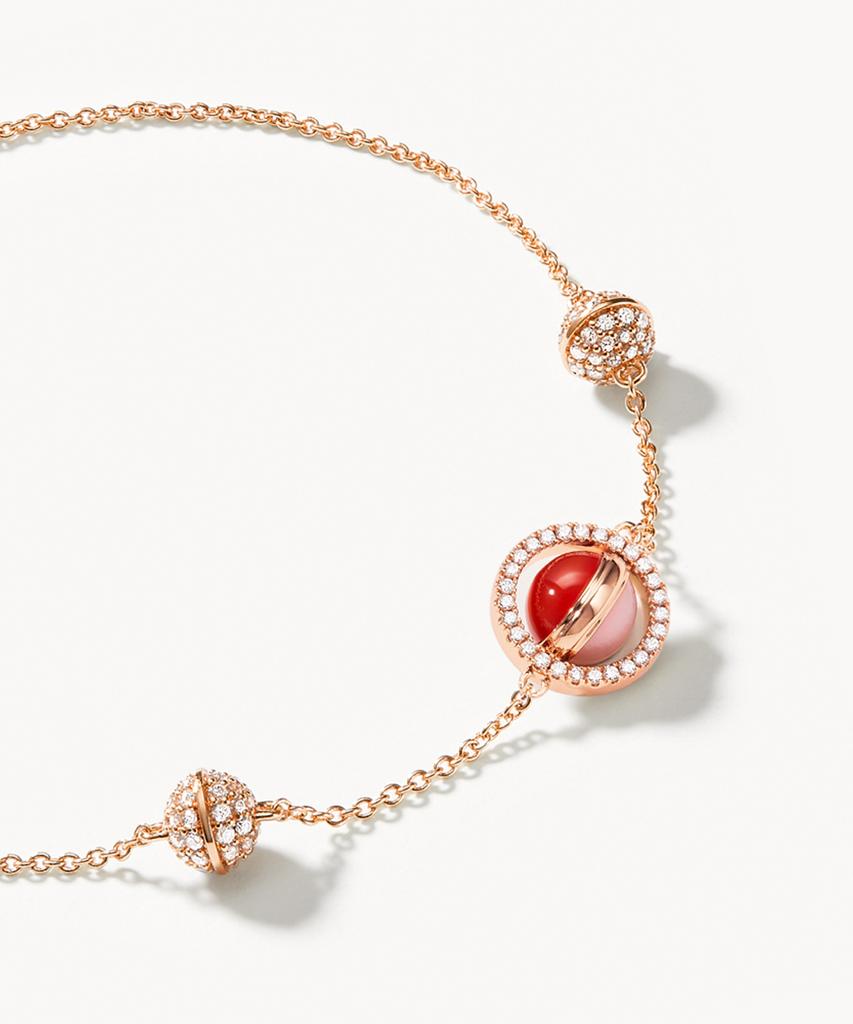 Lola Rose Heliocentric Pink Opal Carnelian Women'S Bracelet