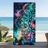 Beach Towel Quick-Drying Absorbent Beach Towel Microfiber Digital Printing Bath Towel Adult Plus