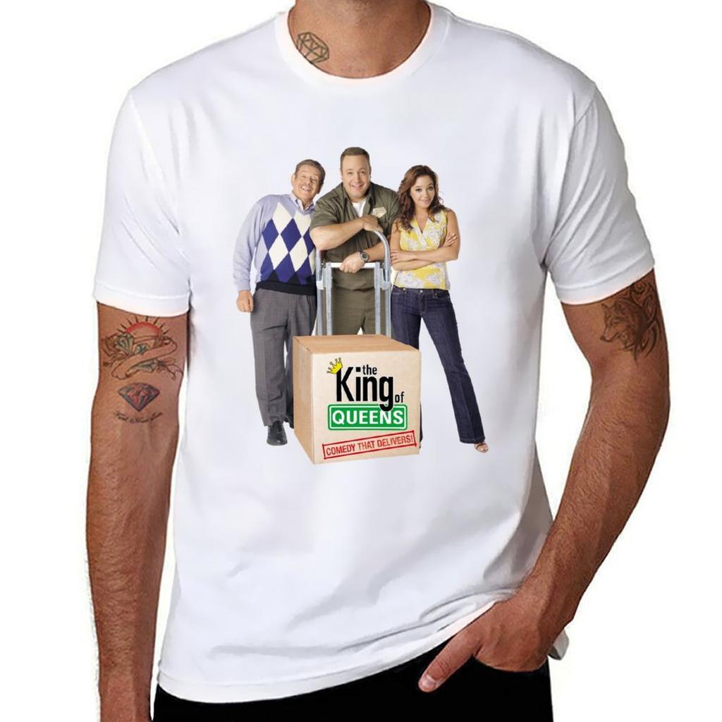The King of Queens Tshirt cute tops heavyweights sports fans mens t shirts casual stylish