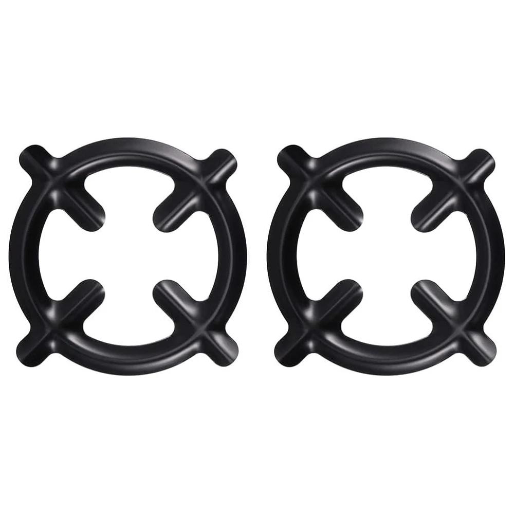 Кольца для кофейника мокко, нагревательная стойка для кофейника, подставка для газовой плиты, защитная крышка для плиты, защитные чехлы для газовой плиты, кухонные аксессуары