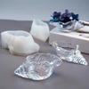 Новый DIY Кристалл Эпоксидная Смола Зеркало Трехмерная Раковина Слон Коробка для Хранения Яиц для Макияжа Ракушка Океан Силиконовая Форма Домашние Принадлежности