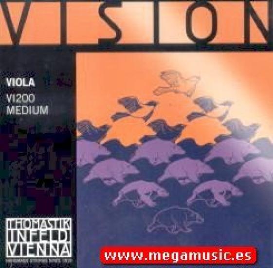 Струны для альта Thomastik Medium Viola - (Vision/VI200) (Полный комплект) 4/4