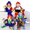 Clown Figurine Party Favor Decoration Artwork Action Figure for Bookshelf Bedroom