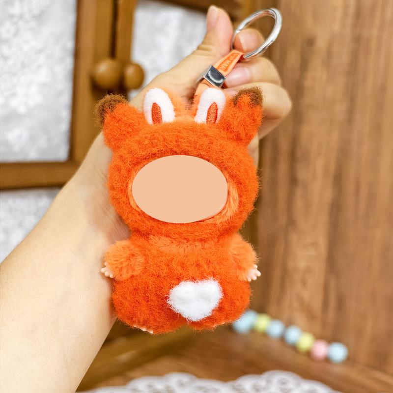 [Cloth Only]  the fox  Accessories Doll Clothes for 10cm Version  Doll, Pure Handmade fox Set.