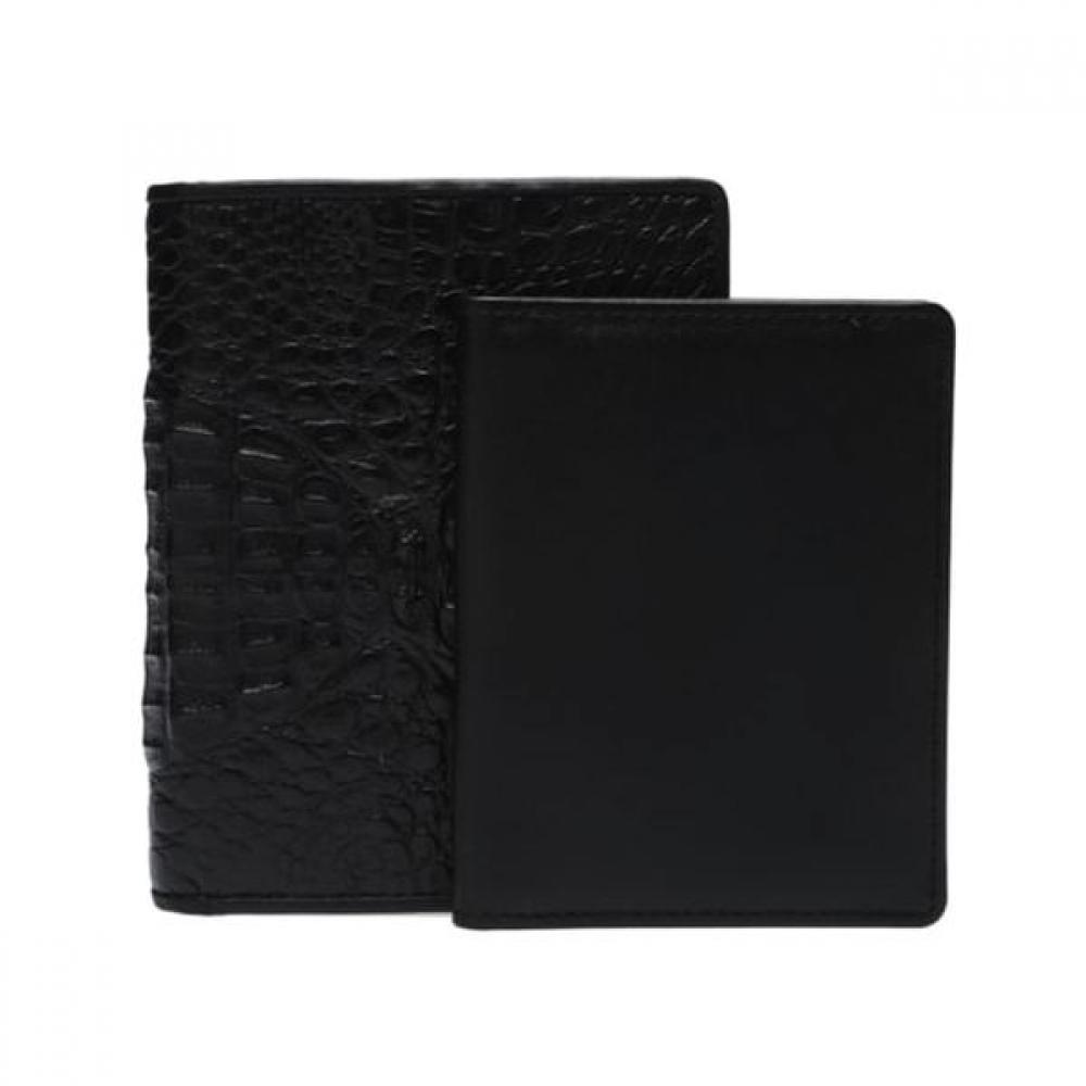 Daks Black Real Crocodile Wallet Dbwa6e712bk