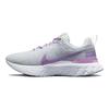 Nike Женские кроссовки React Infinity Run Flyknit 3 'Grey Rush Fuchsia' DZ3016-100