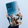 Чехол для Samsung M53 M33 Милый Панда Сладкие Девочки Кошки Силиконовый Мягкий Задний Чехол для Samsung Galaxy M53 5G Бампер Защитный Чехол
