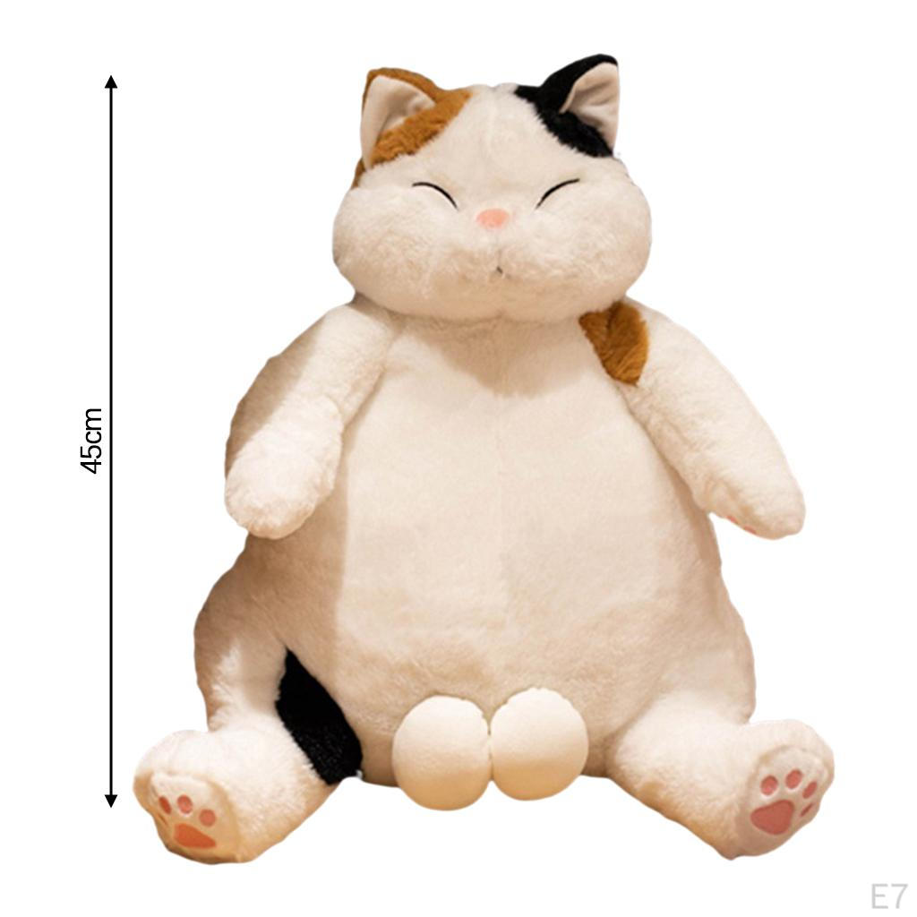 Мягкие игрушки-кошки Кукла Красивая животная подушка Милый мультяшный кот для детей Девочек Подушка на диван