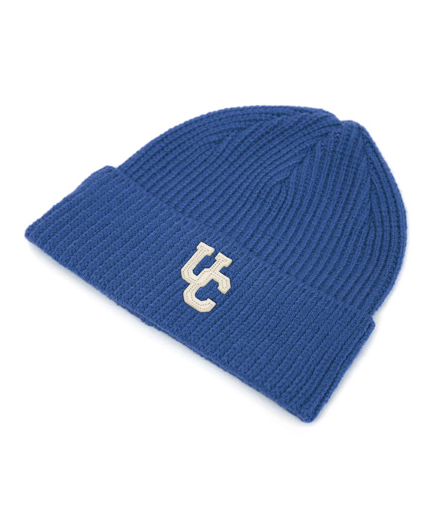 Eondeokeonteulol Тонкая шапка-бини Шапка / Флекс / Uc Перехлест / Синий
