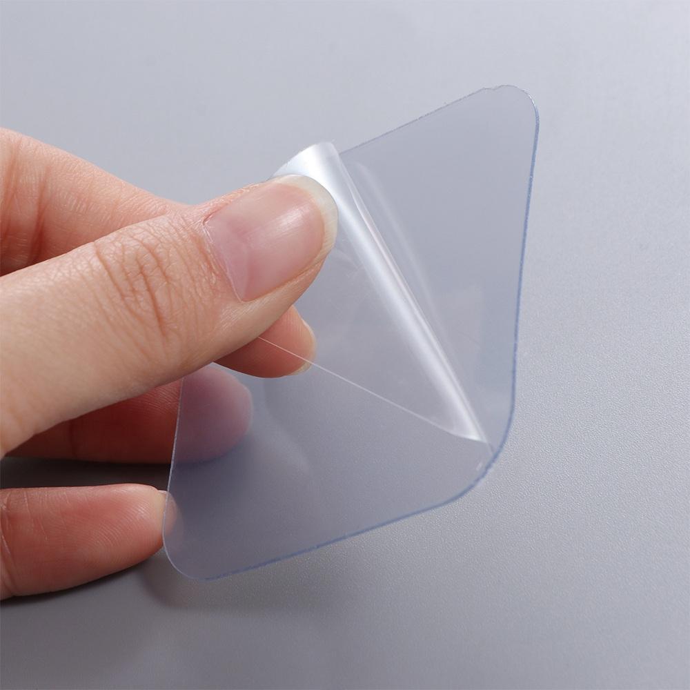 Transparent Wall Mount Pen Pencil Holder Multifunction Stationery Organizer Makeup Storage