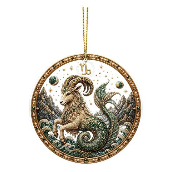 Декор со знаком зодиака, 2D плоская жемчужная живопись, ornament, двусторонний тематический подвесной драгоценный камень, домашний ornament, искусство, поделки, узор из страз и бусин, акрил