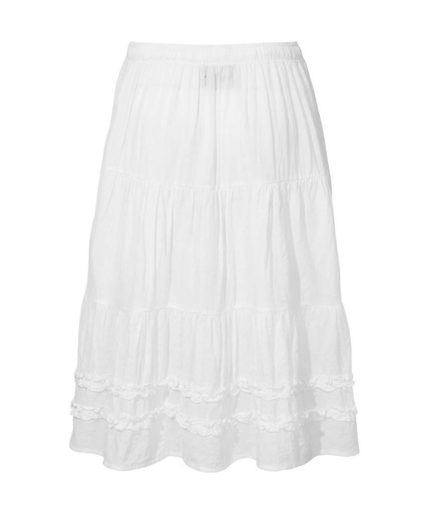 Retriever Club Frill Line Skirt [White]