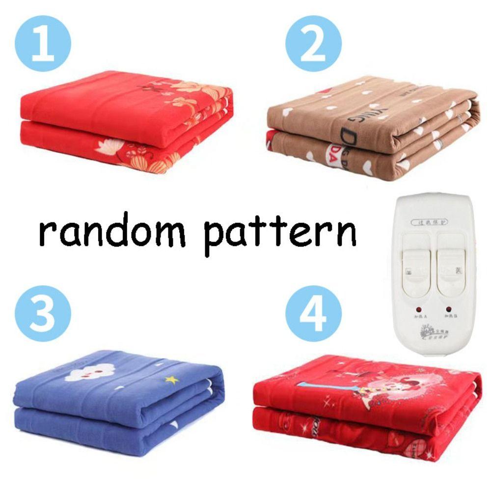 Безопасный для однозонного/двухзонного термостата Постельная принадлежность Одеяло с подогревом Зимние принадлежности Электрическое одеяло