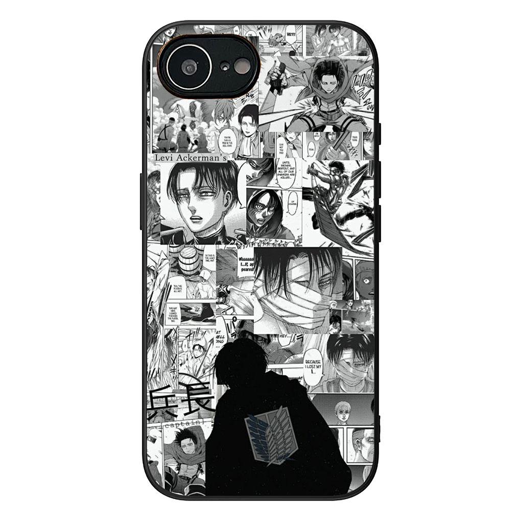 Soft Cover for Xiaomi Redmi Note 12 11 10 Pro 10A 10C 12C 14C A4 Note12 5G Coque Phone Case Attacks on titan