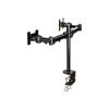 Support De Bureau Pour 2 Écrans LCD - NEWSTAR Full Motion Dual Desk Mount (clamp) FPMA-D960D - Noir