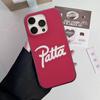 Модный чехол P-patta из мягкого гофрированного материала для iPhone 11 12 13 14 15 16 17 Pro Max Plus Pro, противоударный чехол