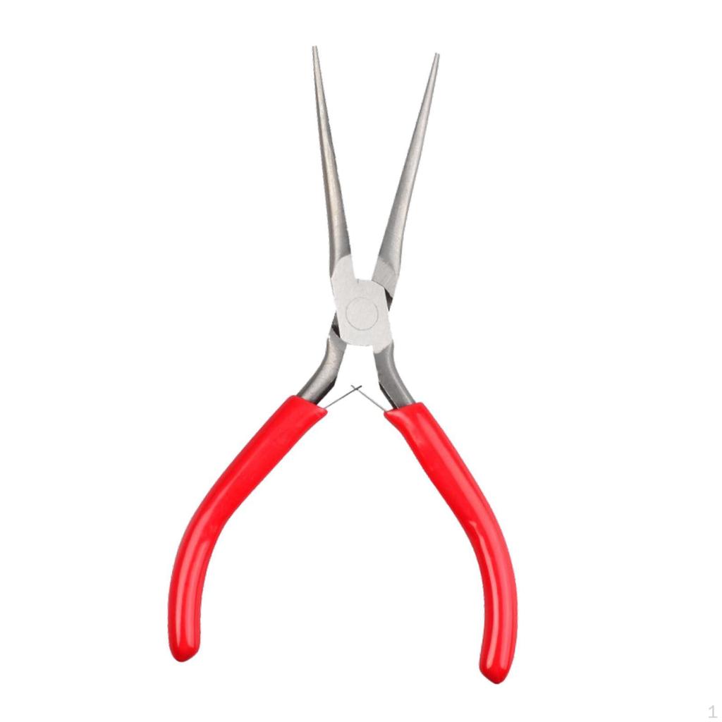 Плоскогубцы для изготовления ювелирных изделий Инструмент для сережек и ожерелий Бисероплетение Хобби Работа 150 мм Сталь