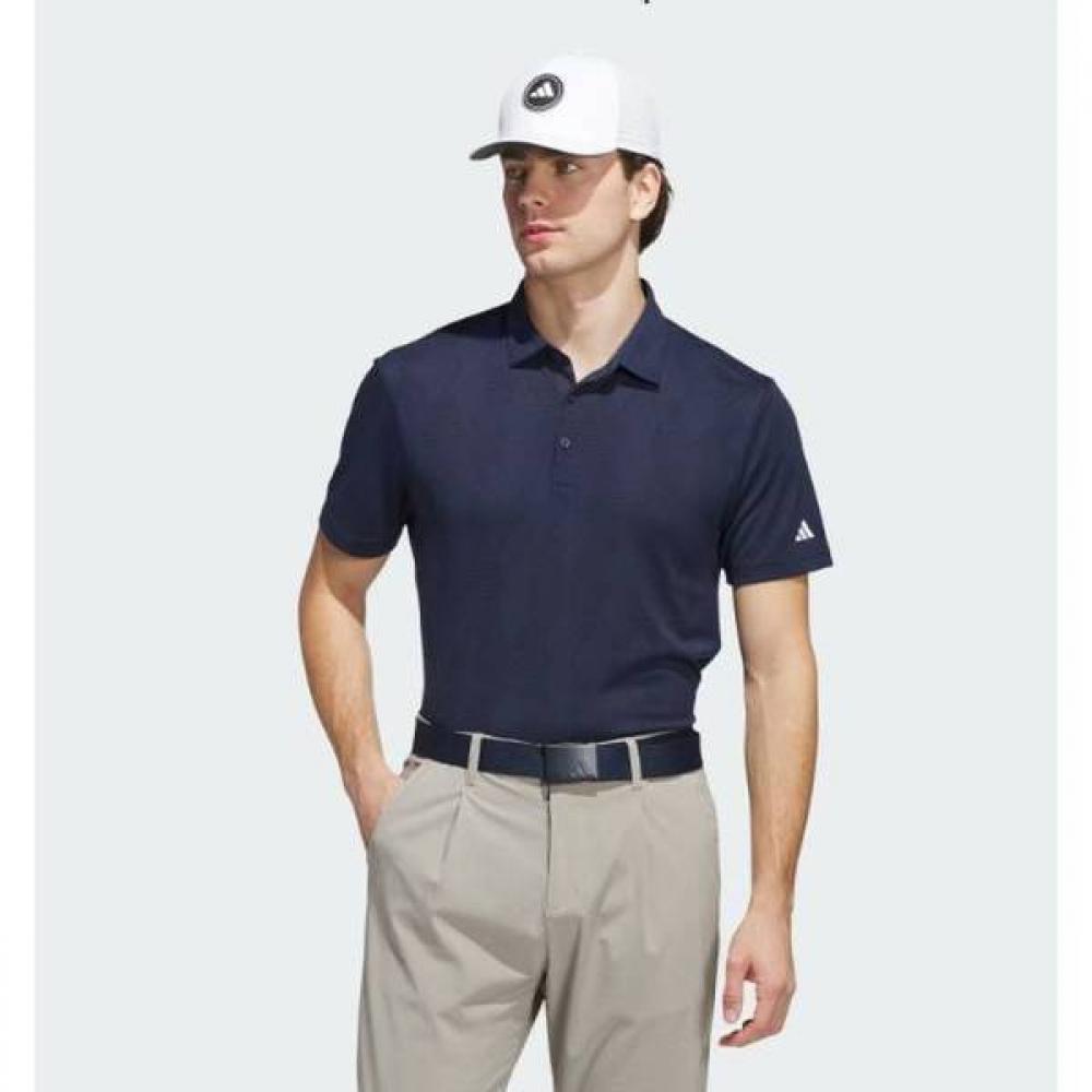 Adidas Гольф Мужское Поло Премиальной Текстуры Jf9010