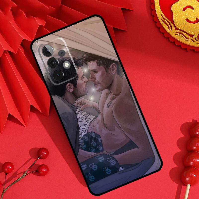 Чехол Supernatural Дин и Сэм для Samsung Galaxy M21 M31 M35 M12 M13 M14 M15 M06 M16 M36 M56 M53 M32 M52 M55 M34 M54