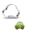 1pcs Cartoon Car Reposteria Fondant Cake Decoration Tool Pastry Shop Moldes Metal Stainless Steel Cookie Cutter Biscuit Mould