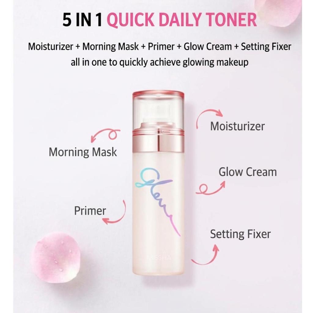 [MISSHA] Glow Skin Balm To-Go Facial Toner 80ml - 5-in-1 Glass Skin Primer & Fixer