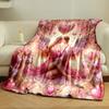 Romantic Angel Couple Blanket bedroom Blanket for Livingroom Couch lunch break Soft throw for Friend's festival Gift