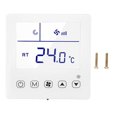Цифровой термостат Функция вентиляции Точный ЖК-дисплей Кондиционер Температурный контроллер для