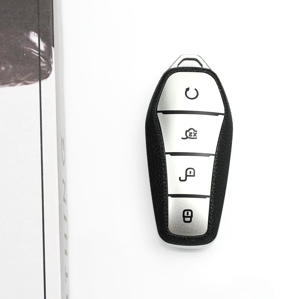 Для Byd Song Plus Pro Max Dmi Qin Tang Ev600 Han Ev Yuan Atto 3 ТПУ Кожаный Чехол-Крышка для Автомобильного Ключа Держатель Брелок Держатель Аксессуары